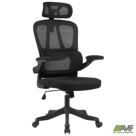 Крісло офісне AMF Lens сітка чорна (арт. 555730)